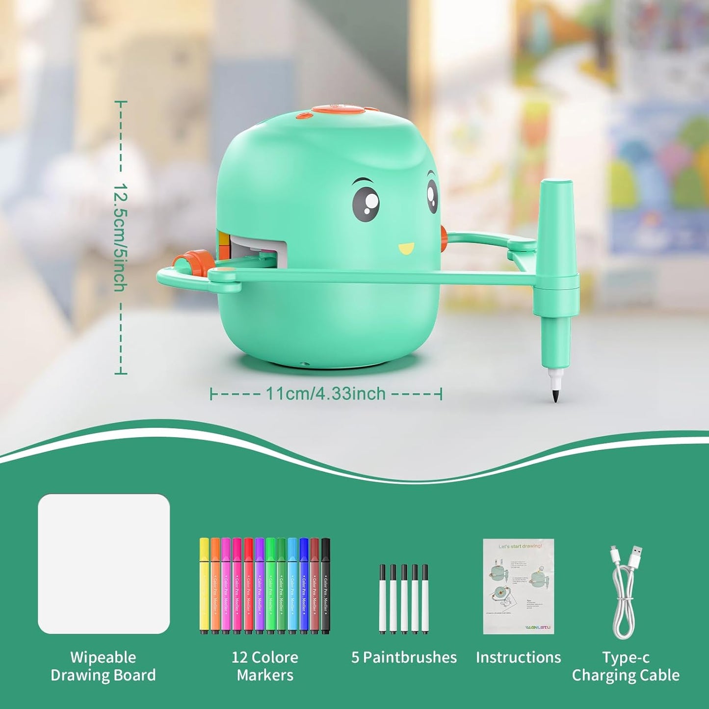ArtPal Junior™ – A Drawing Robot That Guides Your Kids to Learn, Draw & Grow