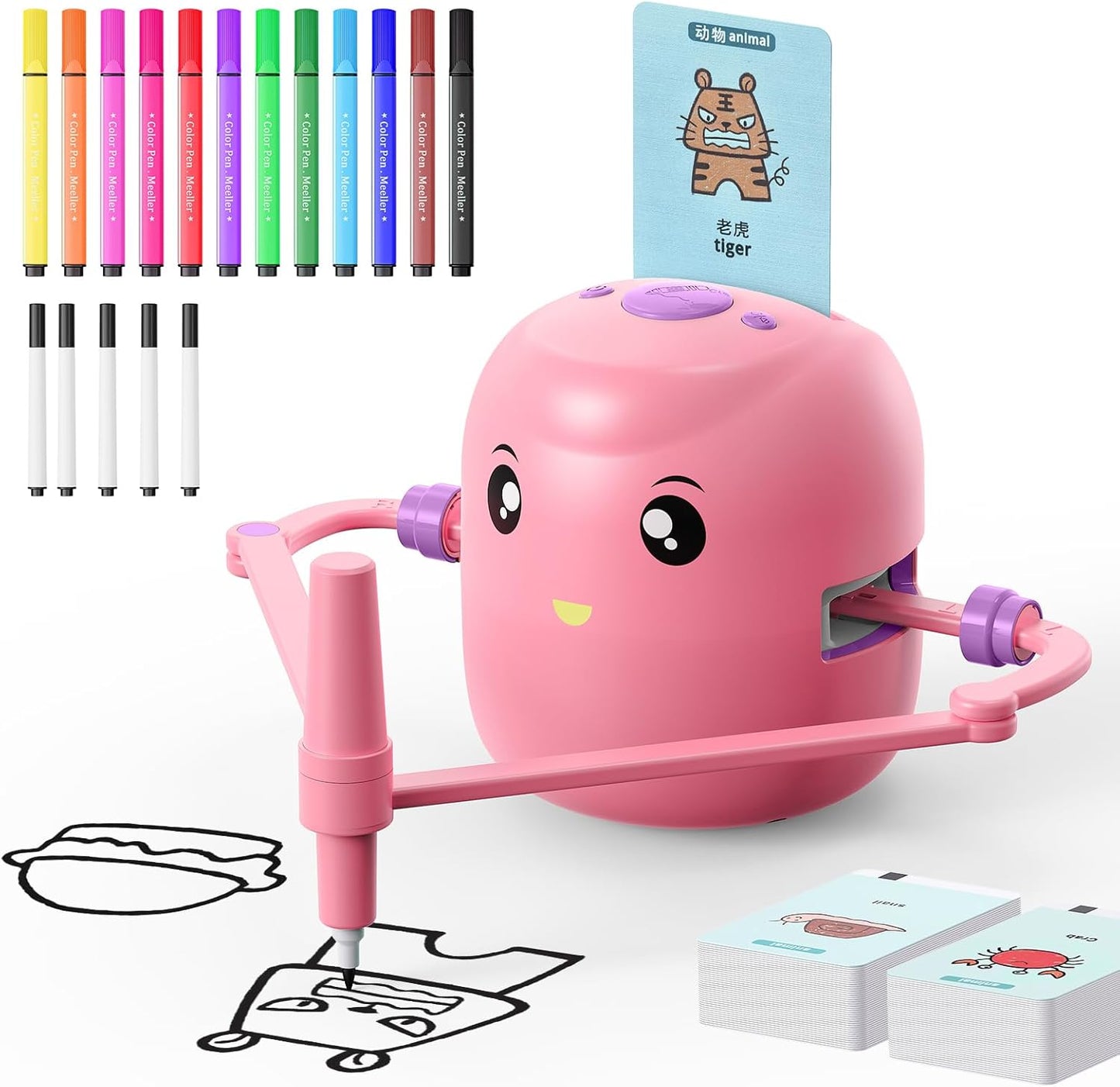 ArtPal Junior™ – A Drawing Robot That Guides Your Kids to Learn, Draw & Grow